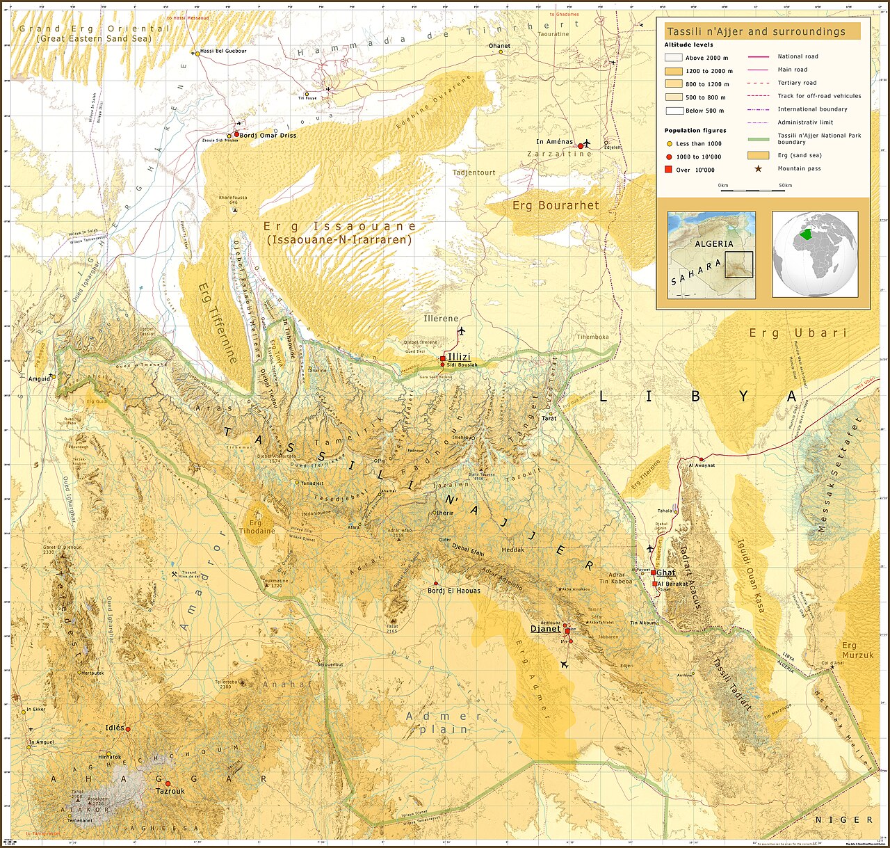 Tassili n'Ajjer — แอลจีเรีย