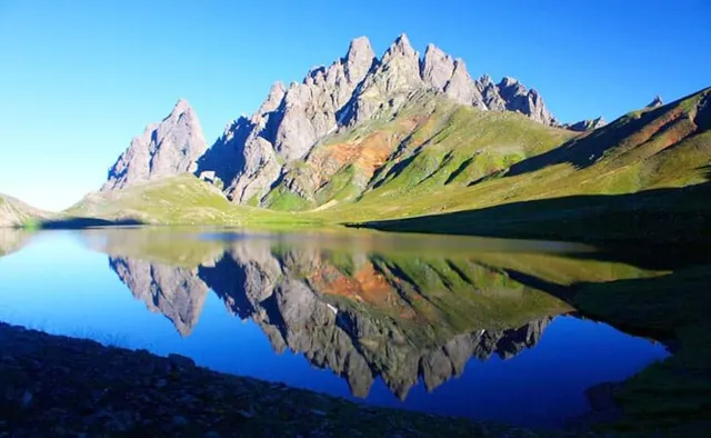 เดินเขาจอร์เจีย เส้นทะเลสาบ Tobavarchkhili Lake