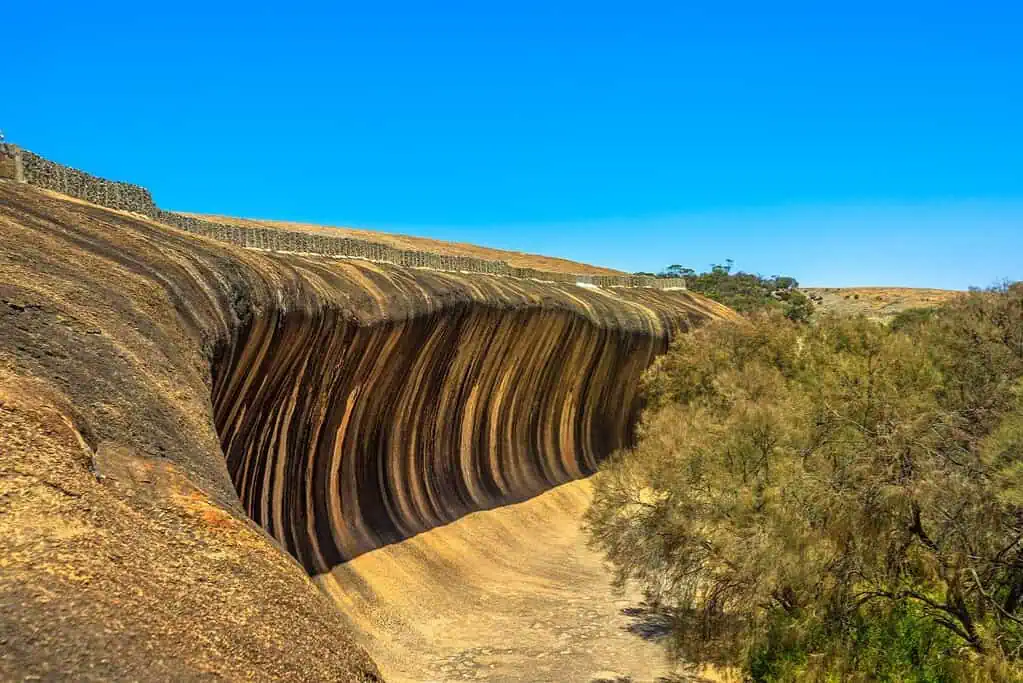 Wave Rock ในประเทศออสเตรเลีย