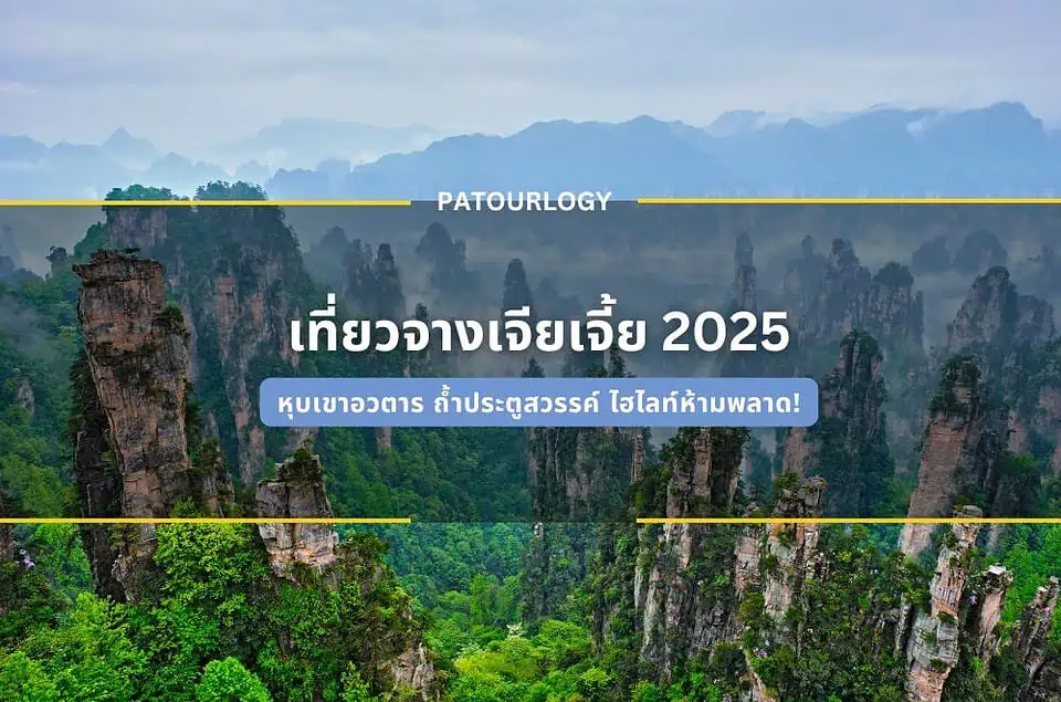 เที่ยวจางเจียเจี้ย 2025 หุบเขาอวตาร ถ้ำประตูสวรรค์ ไฮไลท์ห้ามพลาด!